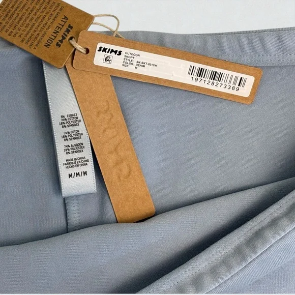 SKIMS Outdoor Skort | Size M | Color Denim 💙 - Picture 9 of 9